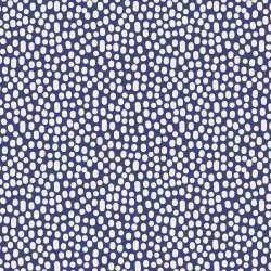 Tilda 110 Trickles Blue - Tessuto Blu a Pois Tilda Fabrics - 1