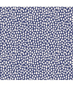 Tilda 110 Trickles Blue - Tessuto Blu a Pois Tilda Fabrics - 1