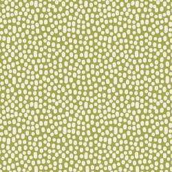 Tilda 110 LazyDays, Trickles Green - Tessuto Verde a Pois Tilda Fabrics - 1
