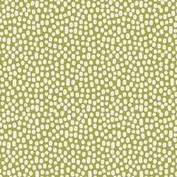 Tilda 110 LazyDays, Trickles Green - Tessuto Verde a Pois Tilda Fabrics - 1