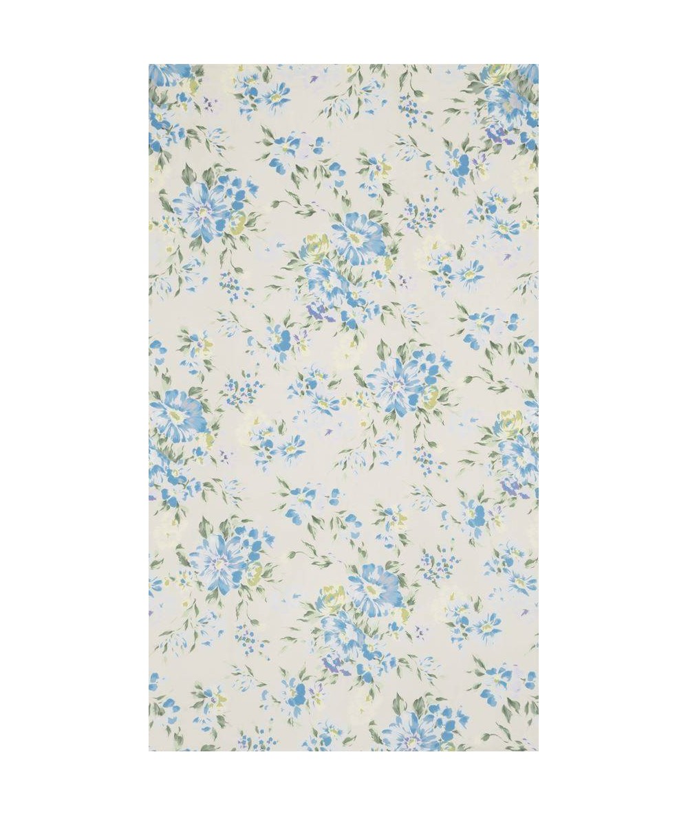 Lecien Natural Elegance, Tessuto Voile con Fiori Azzurri Lecien Corporation - 4