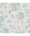 Lecien Natural Elegance, Tessuto Voile con Fiori Azzurri Lecien Corporation - 3
