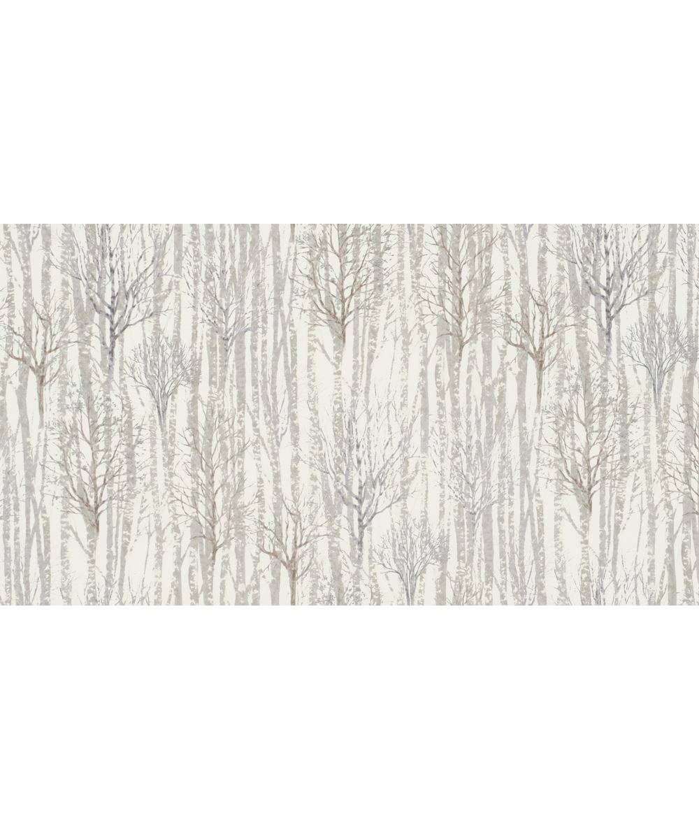 Lecien Centenary Collection 24rd by Yoko Saito, Tessuto Grigio Chiaro con Alberi Lecien Corporation - 3