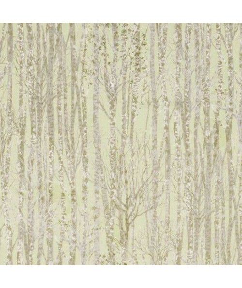 Lecien Centenary Collection 24rd by Yoko Saito, Tessuto Verde Chiato con Alberi Lecien Corporation - 2