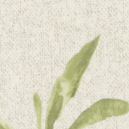 Lecien Centenary Collection 24th by Yoko Saito, Tessuto Beige con Foglie Verdi Lecien Corporation - 1