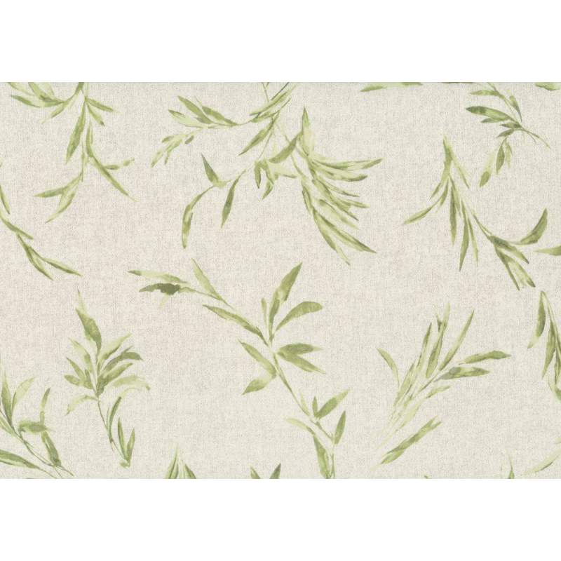 Lecien Centenary Collection 24th by Yoko Saito, Tessuto Beige con Foglie Verdi Lecien Corporation - 3