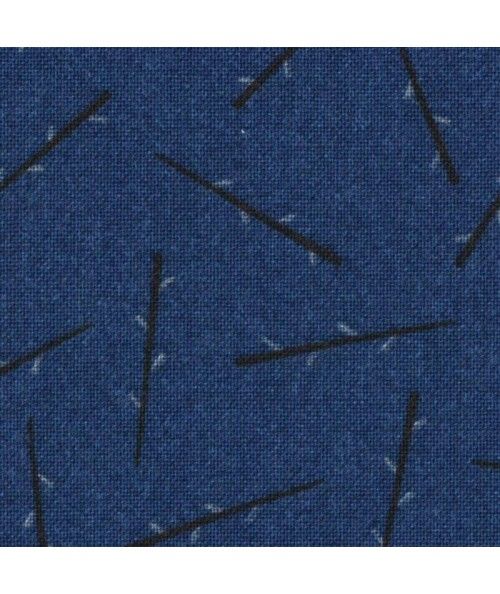 Lecien Centenary Collection 24rd by Yoko Saito, Tessuto Blu con Bastoncini Lecien Corporation - 1