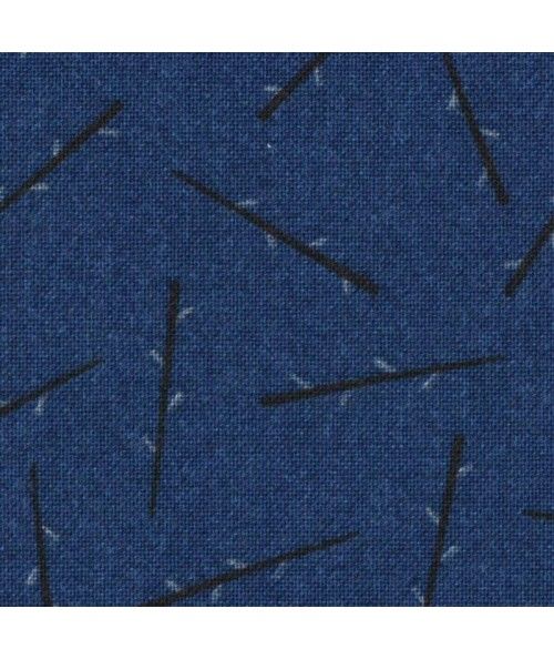 Lecien Centenary Collection 24rd by Yoko Saito, Tessuto Blu con Bastoncini Lecien Corporation - 1