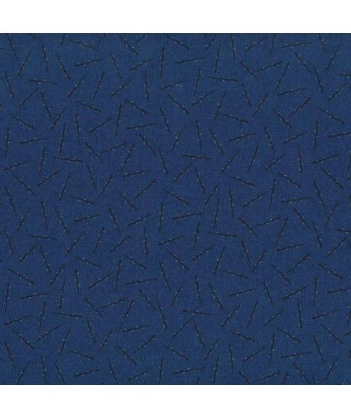 Lecien Centenary Collection 24rd by Yoko Saito, Tessuto Blu con Bastoncini Lecien Corporation - 2