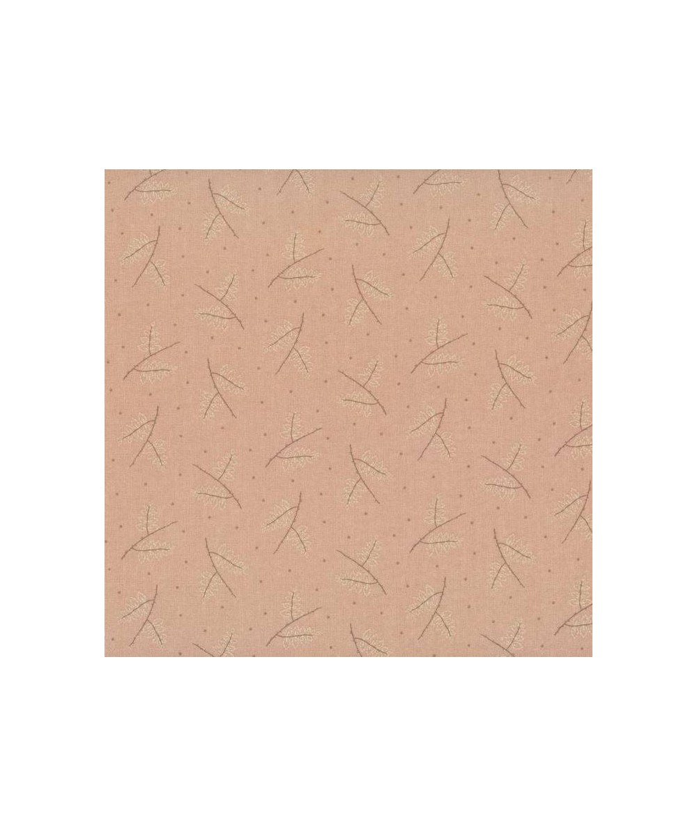 Lecien Centenary Collection 24rd by Yoko Saito, Tessuto Rosa con Rami e Foglie Lecien Corporation - 2