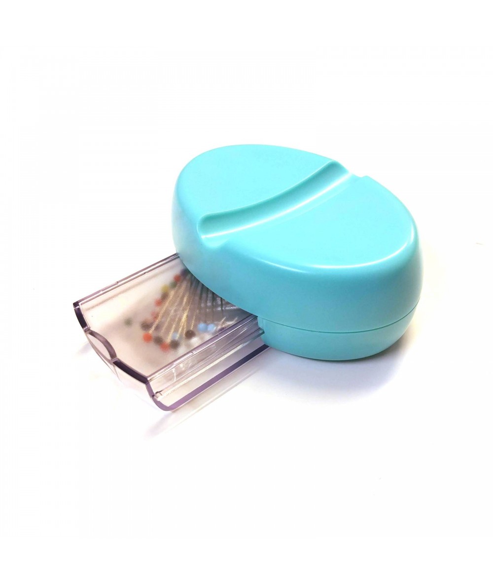 Puntaspilli Magnetico Turchese e Cassettino con 25 Spilli EverSewn - 1