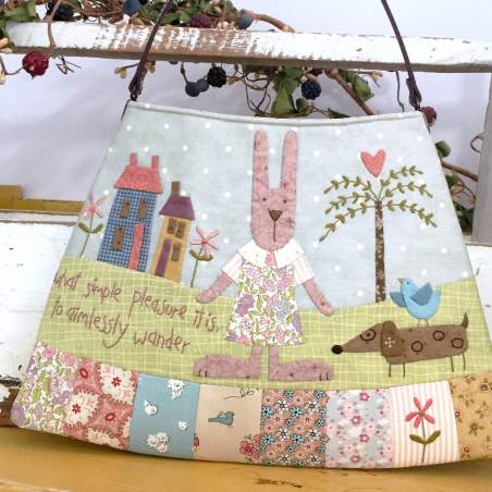 The Wanderer - Cartamodello Borsetta con Animaletti in Applique, The BirdHouse by Natalie Bird The BirdHouse - 1