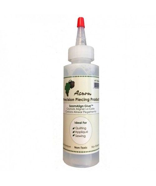Acorn Seam Align Glue 4oz - Ricarica per Colla Idrosolubile, Imbastitura Liquida