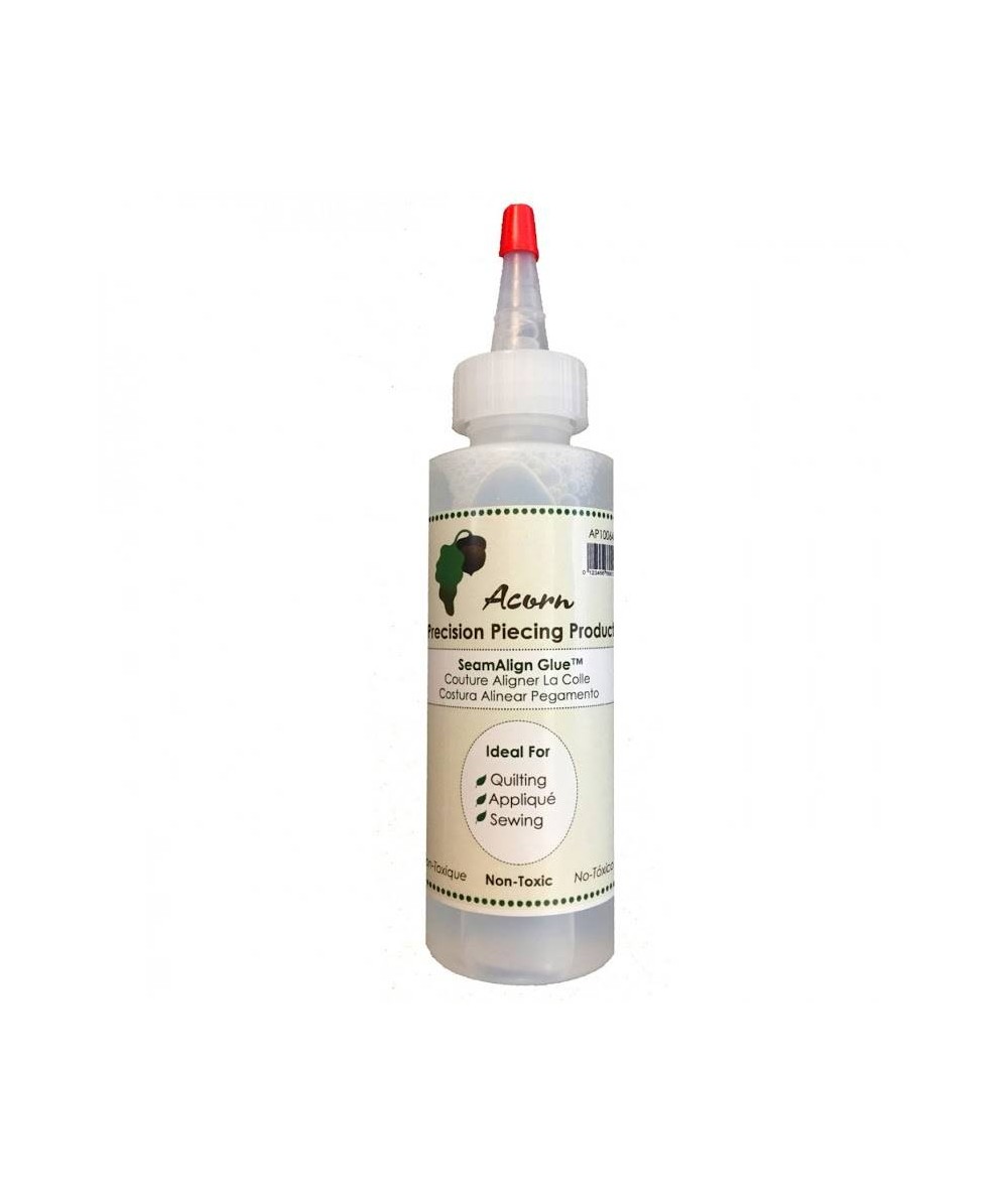 Acorn Seam Align Glue 4oz - Ricarica per Colla Idrosolubile, Imbastitura Liquida Acorn - 1 Acorn Seam Align Glue 4oz - Ricarica per Colla Idrosolubile, Imbastitura Liquida Acorn - 1