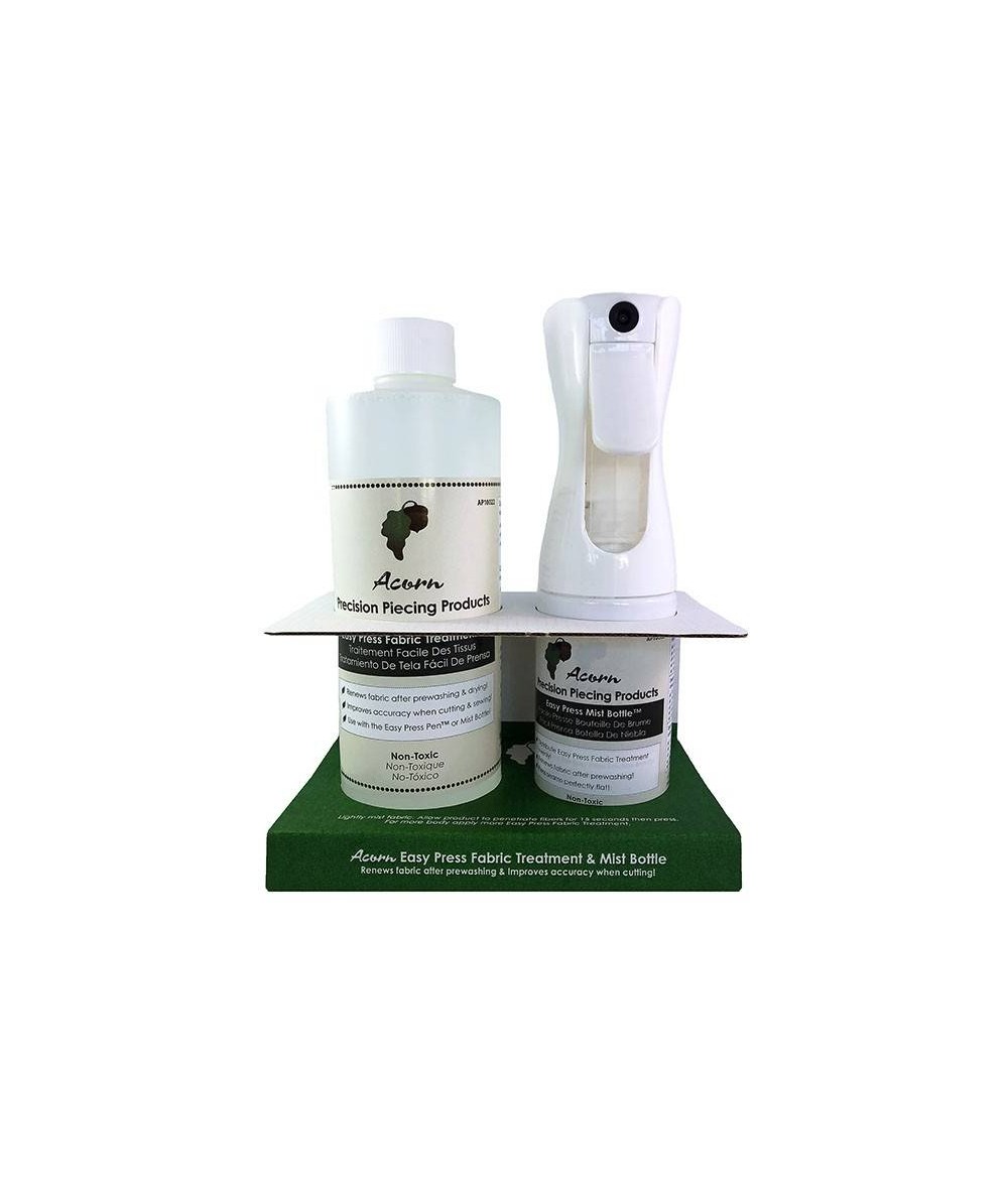 Acorn Easy Press Fabric Treatment 16 oz - Nebulizzatore + Ricarica per Trattamento del Tessuto Acorn - 1