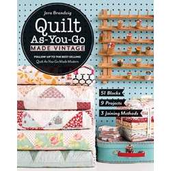 Quilt As-You-Go Made Vintage by Jera Brandvig Search Press - 1