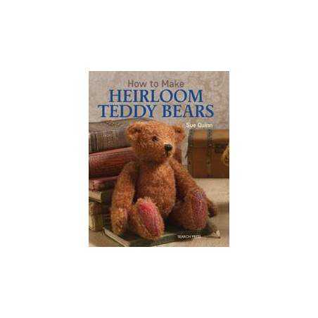 How to Make Heirloom Teddy Bears- by Sue Quinn Search Press - 1