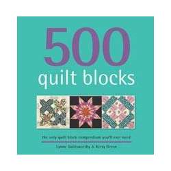 500 Quilt Blocks - by Kerry Green e Lynne Goldsworthy Search Press - 1