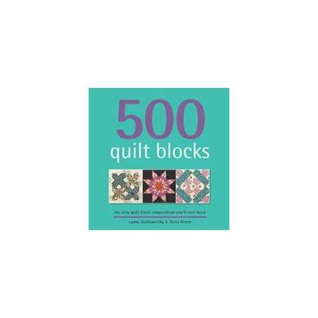 500 Quilt Blocks - by Kerry Green e Lynne Goldsworthy Search Press - 1