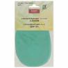 Toppe da gomito scamosciate, verde laguna - cm 13x10 - Bohin Bohin - 1