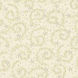 Henry Glass Folio 108 " Wide Quilt Back - Cream Stars Henry Glass - 1