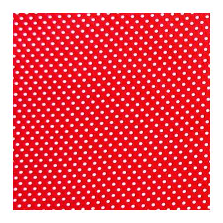 Robert Kaufman, Tessuto Rosso a Pois - Pimatex Basics Robert Kaufman - 1
