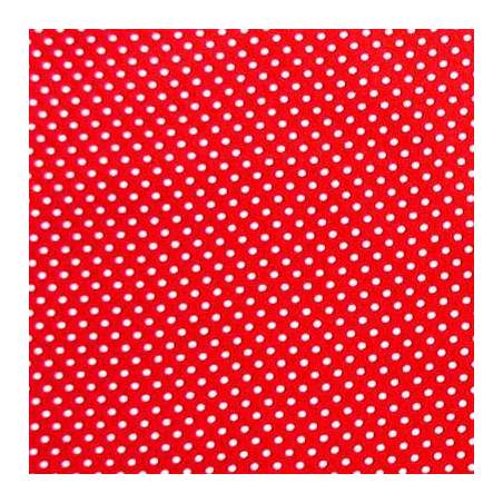 Robert Kaufman, Tessuto Rosso a Pois - Pimatex Basics Robert Kaufman - 1