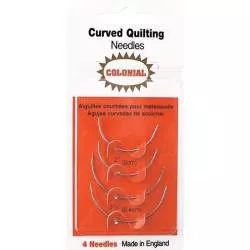 Colonial Needle - Aghi Curvi per Quilting e Cucito, 4 aghi Colonial Needle - 1