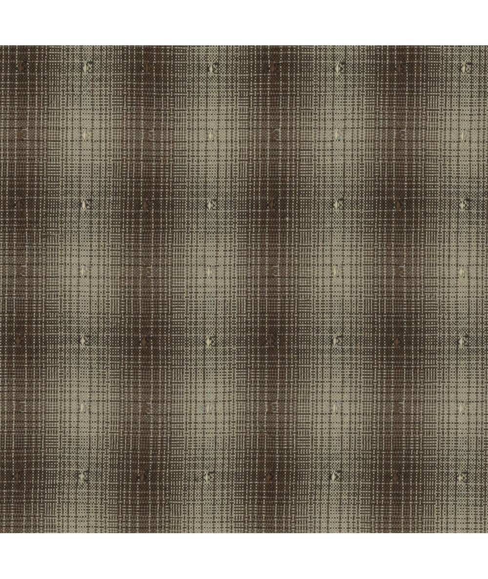 Lecien Centenary Collection 24th by Yoko Saito, Tessuto marrone sabbia Tinto in Filo Lecien Corporation - 1 Lecien Centenary Collection 24th by Yoko Saito, Tessuto marrone sabbia Tinto in Filo Lecien Corporation - 1