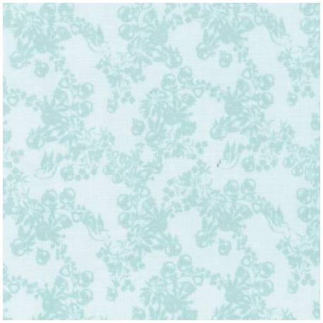 Lecien - LOYAL HEIGTHS by JERA BRANDVIG Fondo celeste tema rami e frutti colore azzurro Lecien Corporation - 1