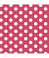 Tilda Medium Dots Red, Tessuto Rosso a Pois Tilda Fabrics - 1