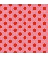 Tilda Medium Dots Salmone, Tessuto Rosa Salmone a Pois Tilda Fabrics - 1