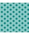 Tilda Medium Dot Dark Teal, Tessuto Verde Acqua Scuro a Pois Tilda Fabrics - 1