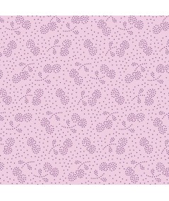 Tilda 110 PlumGarden Blenders, Berry Jam Plum, fondo Rosa, motivo ciliegie a puntini pink Tilda Fabrics - 1