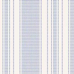 Tilda 110 Tea Towel Basics, Biscuit Stripe Blue - fondo chiaro con Righe puntinate Blu Tilda Fabrics - 1