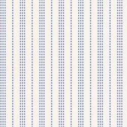 Tilda 110 Tea Towel Basics, Cookie Stripe Blue - fondo chiaro con Righe puntinate Blu Tilda Fabrics - 1