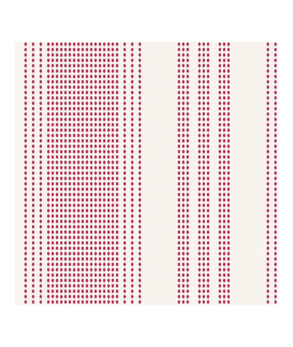 Tilda 110 Tea Towel Basics, SHORTCAKE Stripe Red - fondo chiaro righe a pois rosso Tilda Fabrics - 1 Tilda 110 Tea Towel Basics, SHORTCAKE Stripe Red - fondo chiaro righe a pois rosso Tilda Fabrics - 1