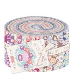 Tilda PlumGarden, Bundle 40 Jelly Roll 6 x 110 cm - Collezione PlumGarden Tilda Fabrics - 1