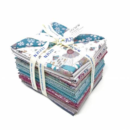 Lecien - Dancing in the Blossom by Lynette Anderson- FAT QUARTER/ BUNDLE - 30 PZ Lecien Corporation - 1