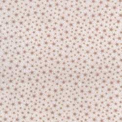 Lecien, Collezione Winter Playground by Lynette Anderson, tessuto beige con stelline dorate Lecien Corporation - 1