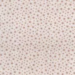 Lecien, Collezione Winter Playground by Lynette Anderson, tessuto beige con stelline dorate Lecien Corporation - 1