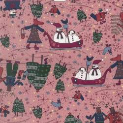 Winter Playground by Lynette Anderson, 31908-20 Lecien Corporation - 2