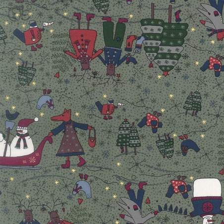 Winter Playground by Lynette Anderson, 31908-60 Lecien Corporation - 1