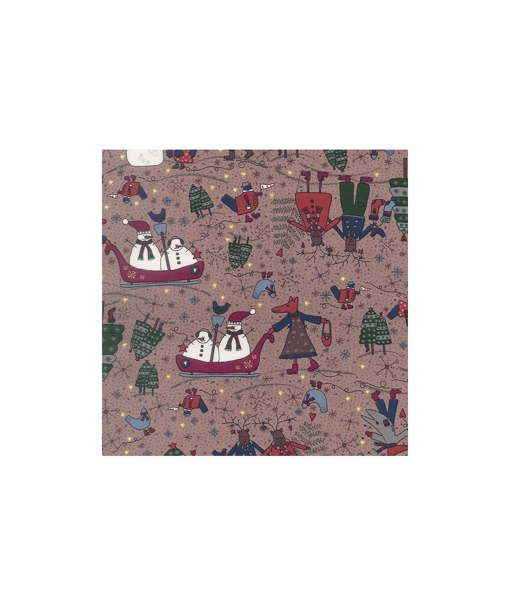 Winter Playground by Lynette Anderson, 31908-80 Lecien Corporation - 2