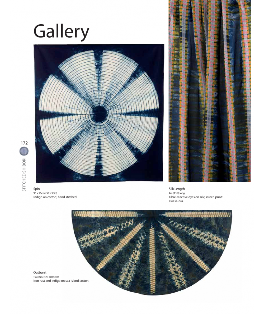 Stitched Shibori: Technique, innovation, pattern, design by Jane Callender Search Press - 16