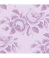 Tilda 110 Old Rose Mary, Tessuto con Rose Stilizzate su Lilla Polvere Tilda Fabrics - 1