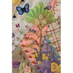 Stunning Stitches for Crazy Quilts - by Kathy Seaman Shaw C&T Publishing - 4