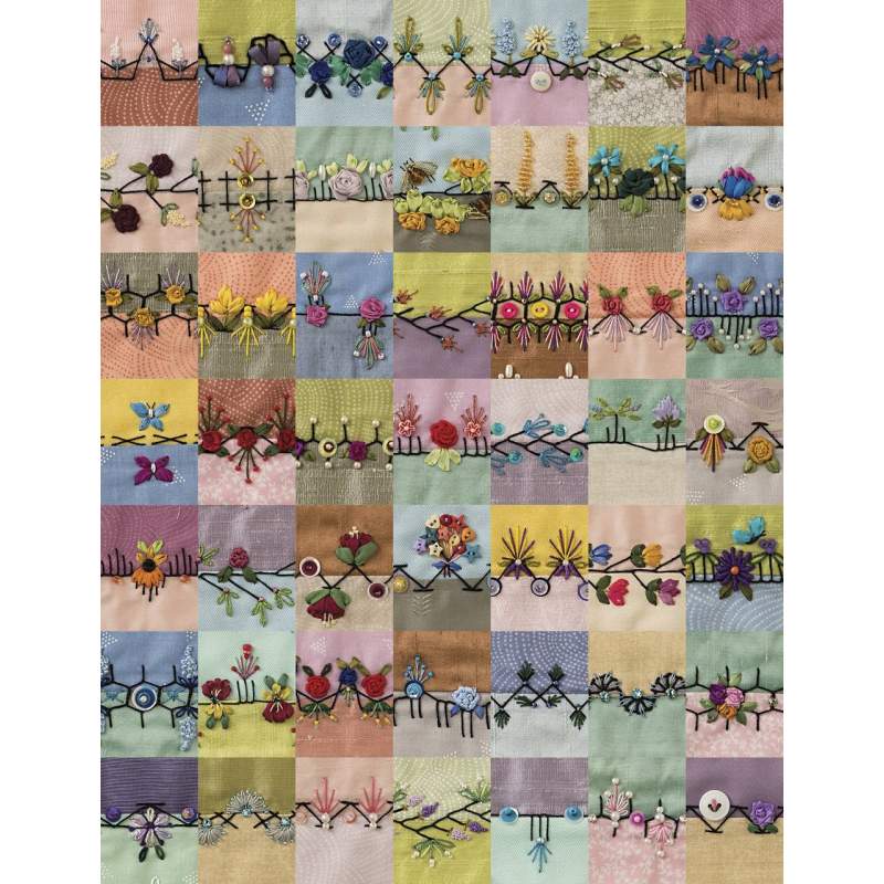 Stunning Stitches for Crazy Quilts - by Kathy Seaman Shaw C&T Publishing - 2