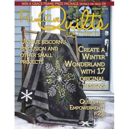 Rivista Primitive Quilts & Projects - Winter 2019 Homespun Media - Good Harbor Media - 1