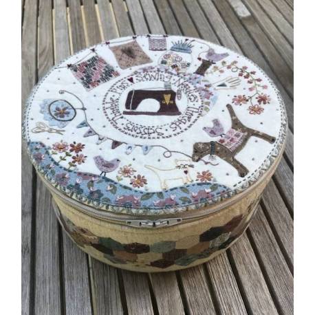 Stitching Circle Basket - Cestino da Cucito Circolare Lynette Anderson Designs - 1